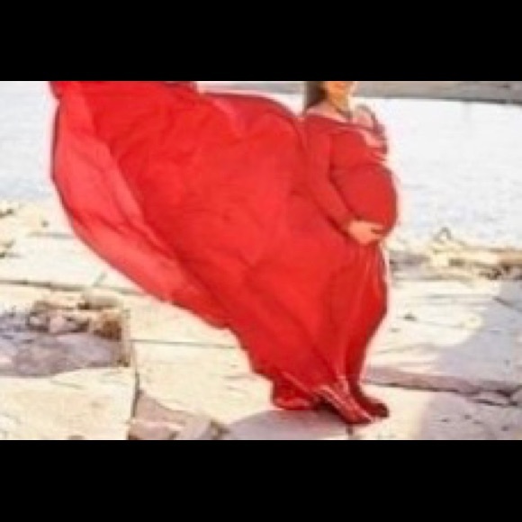 Maternity photo shoot dress - Picture 2 of 5